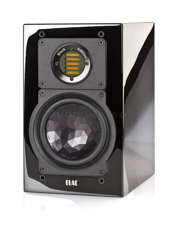 ELAC BS 243 Black Edition black high gloss finish